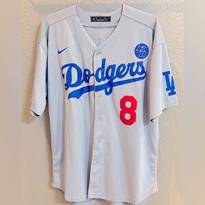 Kobe Bryant #8 & #24 - Los Angeles Dodgers (Never Worn) XL Baseball Jersey